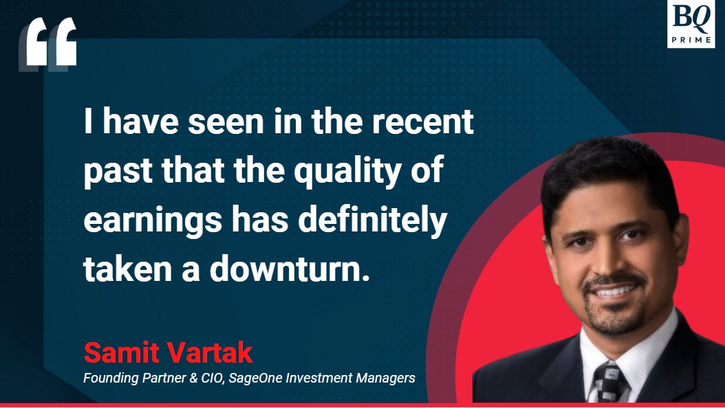NDTVProfitAlpha's tweet photo. SageOne's @SamitVartak says the next two to three months could be really tricky for Indian markets amid uncertainty due to #Fed rate hikes, the #budget, and recent #earnings decline. #BQMarkets

Read more: https://t.co/y5Tn6sJOqZ https://t.co/uRAnBCOI1w
