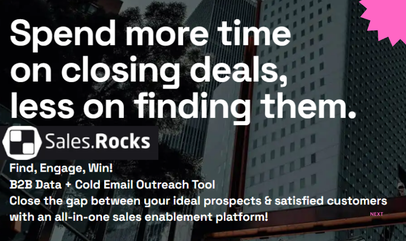 Habibur5429's tweet photo. SalesRocks Review - Automate Your Sales Process &amp; Connect Your Leads

Automate Your Sales Process &amp; Connect With Your Leads - Appsumo Lifetime Deals.

To Know More About SalesRocks: https://t.co/L7NRbTsOcV

#SalesRocks #marketingandadvertising #email #socialmedia #salesleads https://t.co/FWorr42yID