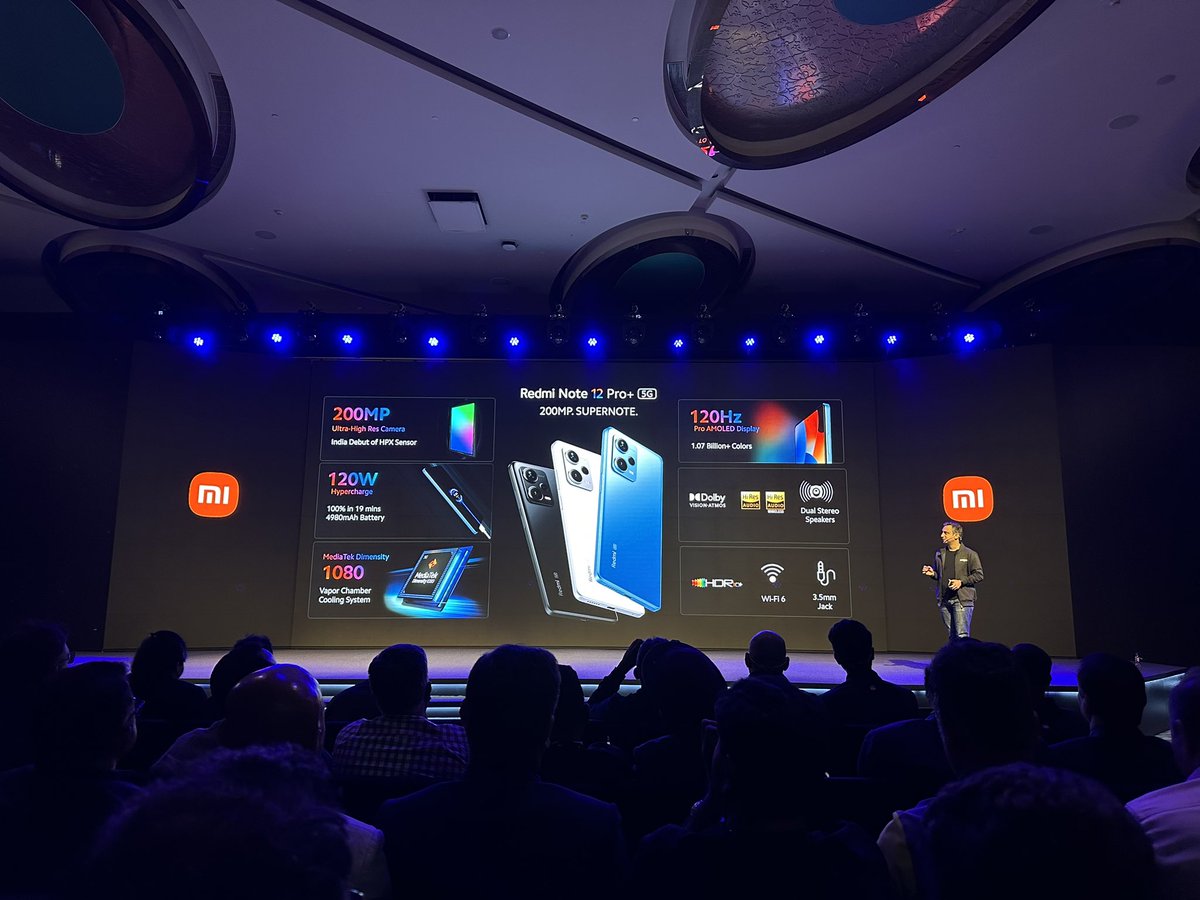 Gaddamvaasu's tweet image. Here Is #RedmiNote12ProPlus FulI Specs #SuperNote #RedmiNote12