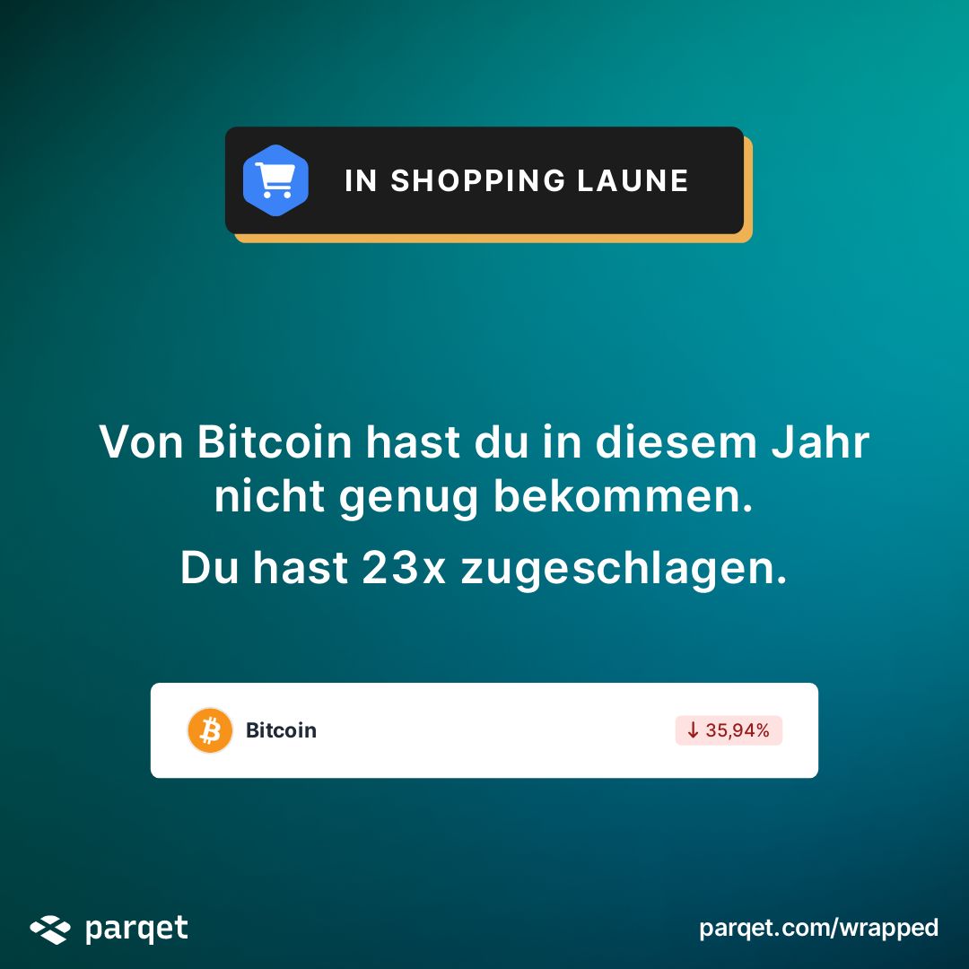 romanhbr's tweet photo. I started investing in November 2021 at the ATH 🥲 Should have waited a couple of months more 😅 But I am glad I started anyways 🤗
@parqetapp @finanzfluss @hoss_crypto 
#parqetwrapped https://t.co/6t5Z9GbbvG