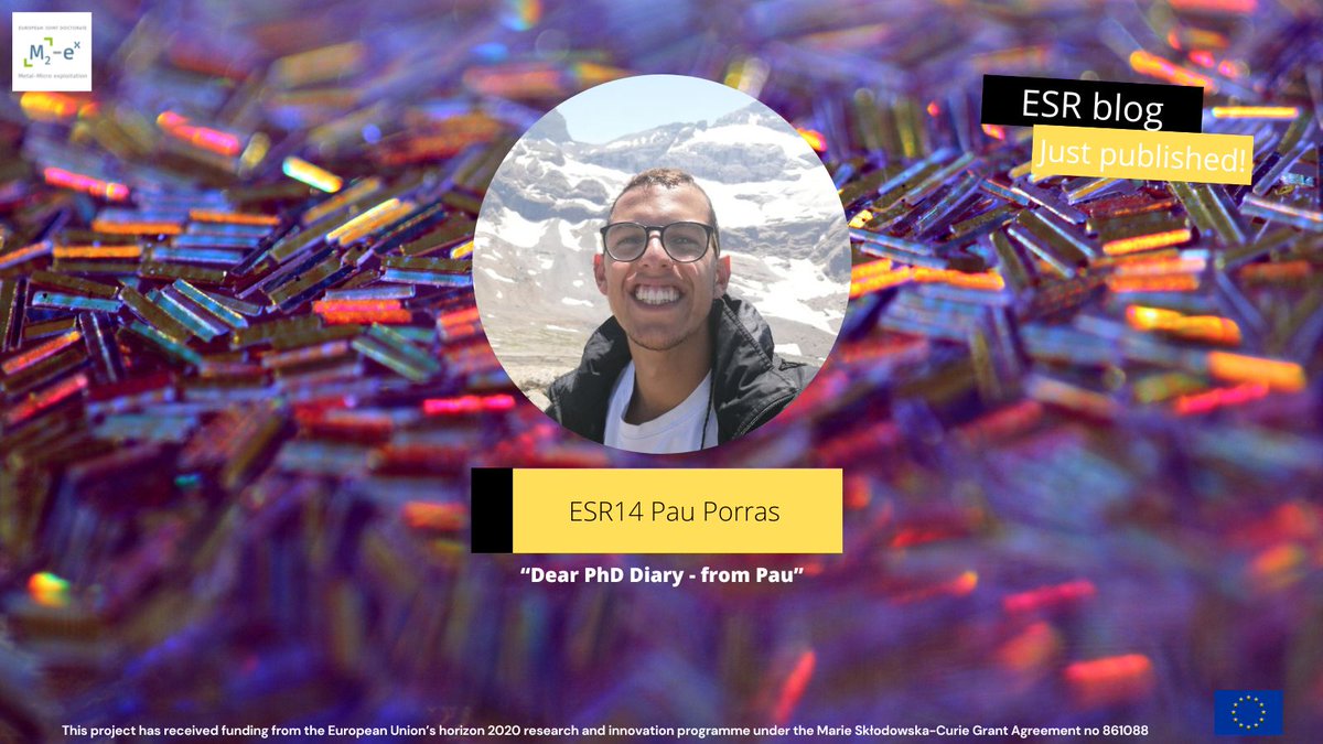 M2ex_ITN's tweet image. Hapyy New Year everyone!
We start the 2023 with:
#M2exESRBlog: ESR14 Pau Porras
shares his point of view about the PhD daily life 🧑💻
Click here to discover👉: m2ex-ejd.eu/2023/01/05/pau…
@Mariecurie_alum @MSCActions
#PhDlife #MSCA #ESRs #ITN