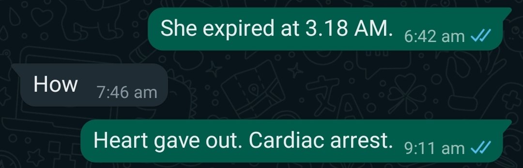 daktersaaab's tweet photo. I lost my patient // Thread

Walking on a fog-laden road at 4 in the morning after receiving the news that I lost my 20Y old patient in ICU was something too heart-rending. That walk contained every thought, every reason, every argument, every justification to how did we let this https://t.co/UAiaeCVJV3