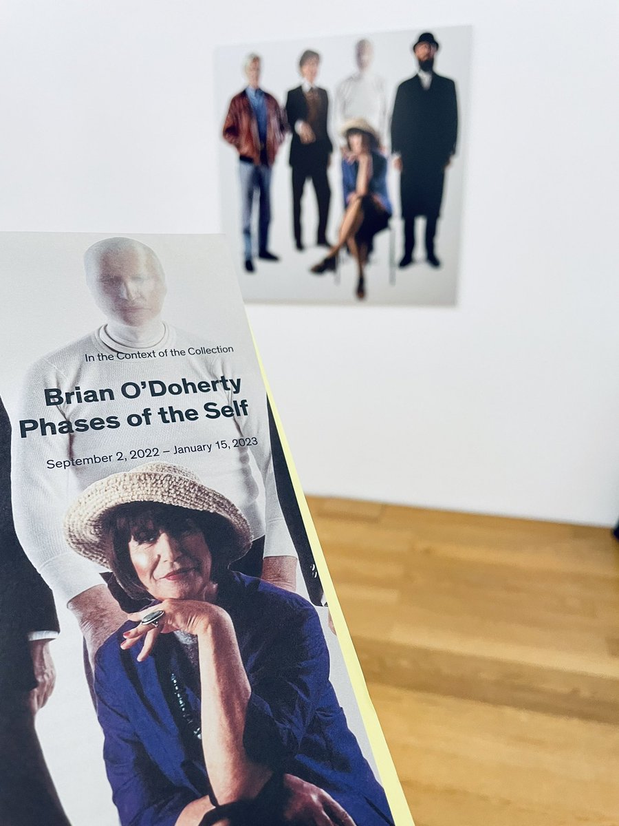 MichaelLanza's tweet photo. « I never see the self as a stable entity,but as a fluid,multivalent series of accommodations to inward and outward pressures,giving birth to different personae,…» #BrianODoherty

Phases of the Self >01.15.23
Last days of his last #exhibition @kunstmuseum_li #Liechtenstein #art https://t.co/ljysMJ1pXz