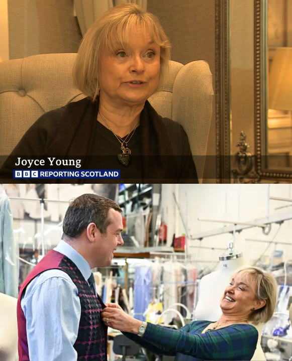 One minute you're helping Douglas Ross with his local election campaign and the next you're appearing on BBC Scotland as an 'ordinary member of the public' concerned about the Scottish NHS. Joyce Young won't be happy that Reporting Scotland left off her OBE from the title.