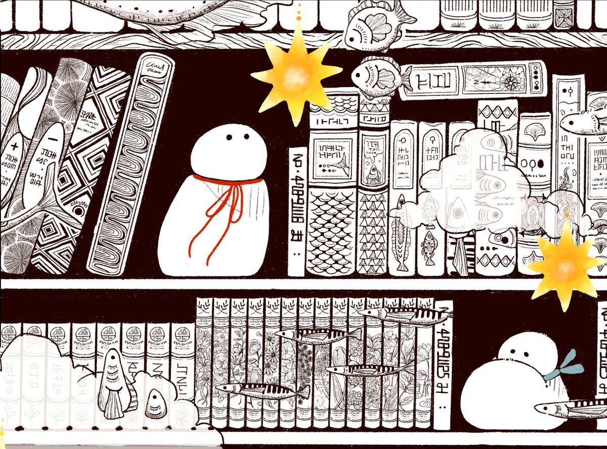 Maruchan_1118's tweet image. #つくしのブックカバー展制作中 ！