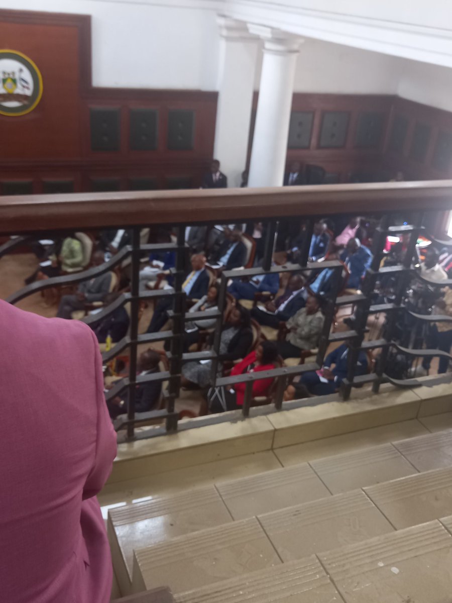 Happening now! Heath Task force gives srecommendations to Hon. Sakaja. On proposed health sector reforms.