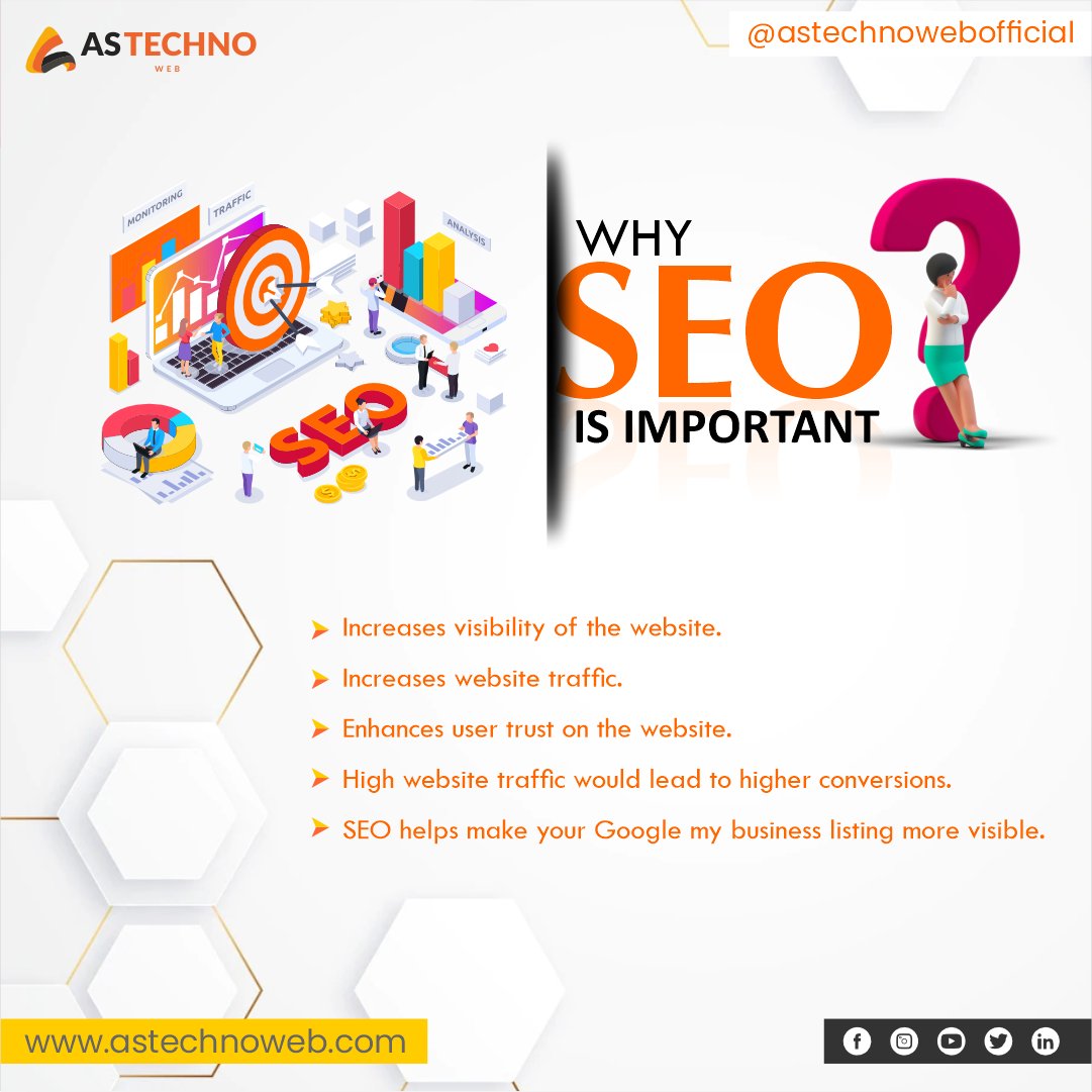 astechnoweb's tweet photo. SEO is the key to success 💫🚀

Visit Us Now to Take your website to the next level
Visit: https://t.co/6JwB8DLT5Q

#WhySEO #offpageseo #onpageseo #SEOServicesIndia #seoservices #websitetraffic 
#astechnoweb #astechnowebofficial #googlerankingtips https://t.co/ivQc5lmDZr