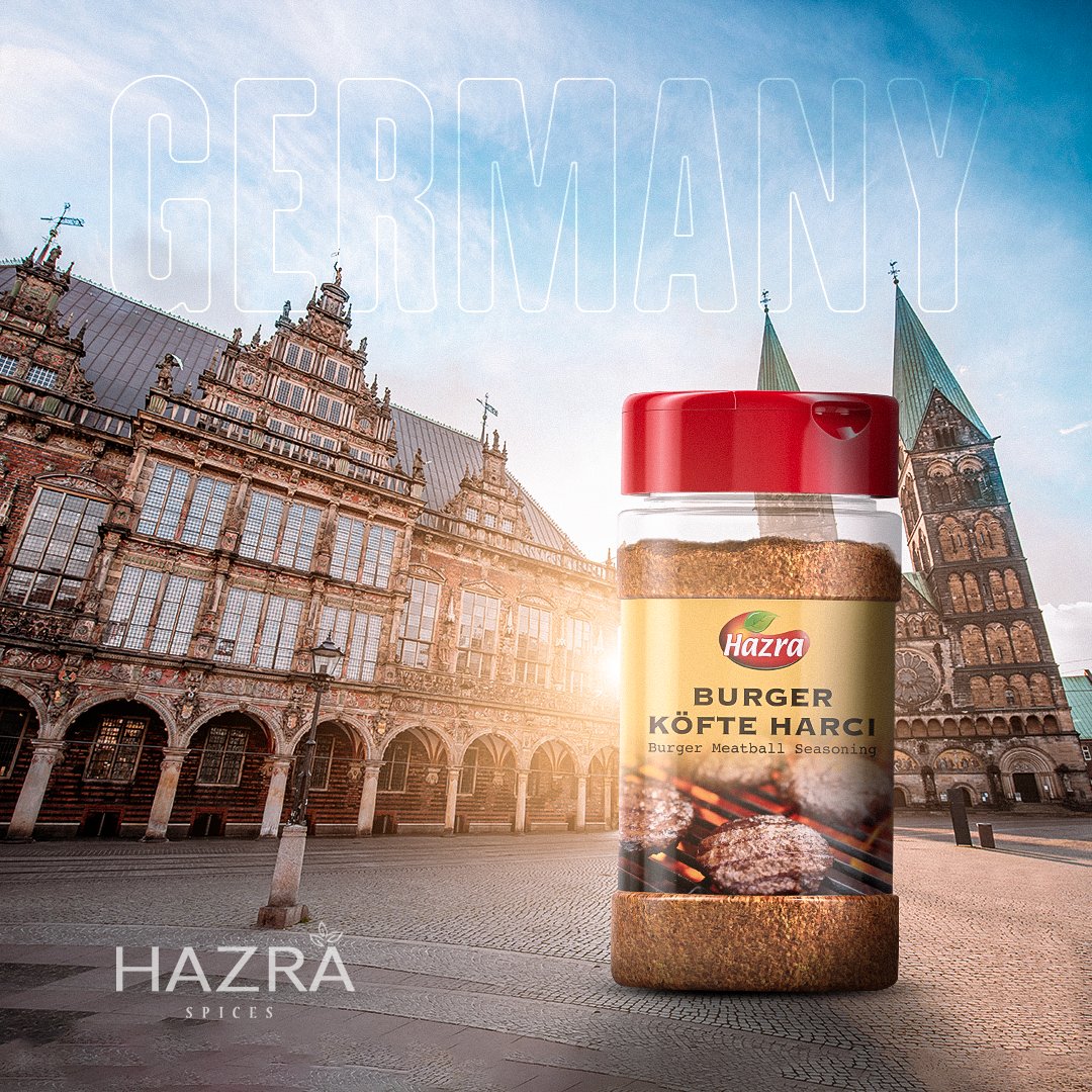 Dünya lezzetlerini sofralarınıza ulaştırmaktan gurur duyuyoruz! 😌

We are proud to bring flavors of the world with your tables! 😌

#hazra #hazrabaharat #hazraspice #baharat #spice #flavors #flavorsoftheworld #burger #almanya #germany #flavorsofgermany #proud #türkiye