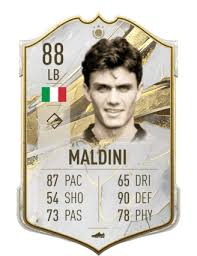 Kevgamingfifa's tweet photo. Magnifique carte de maldini sbc je le trouve fort #FUT23 #Futsbc https://t.co/5KbaiTDHet