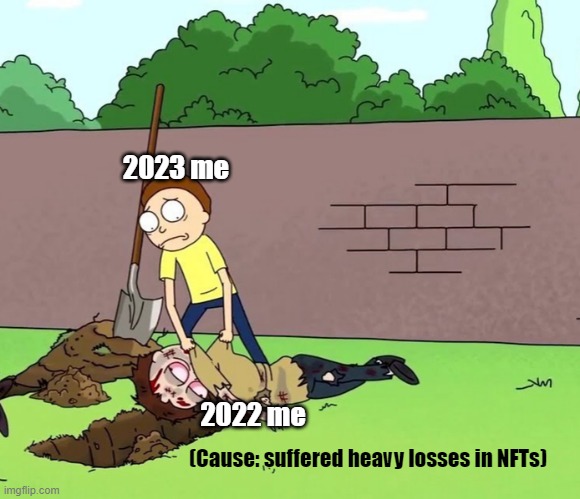 🌄Say goodbye to 2022 🫠

#NFTs #Web3 #NFTCommunity #cryptocurrency #Memes