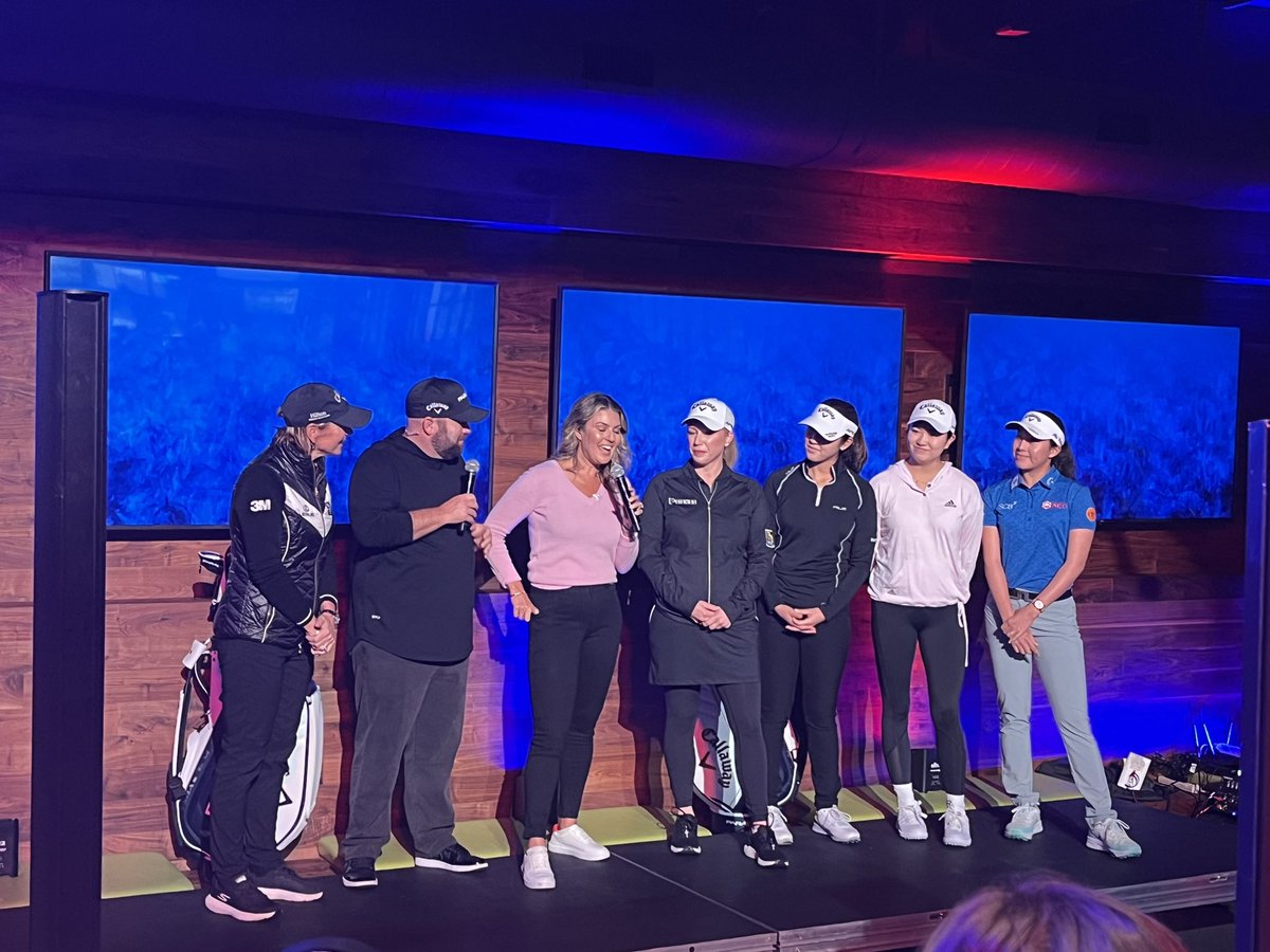 CallawayNickMc's tweet photo. Some work days are just so much better than others.  Bringing together legendary coaches, Major winners and some of the best vloggers, ambassadors and influencers from around the world.  Thanks to all of you for making the #NewParadym event such a success for @CallawayGolf https://t.co/aDcSLbhRbY