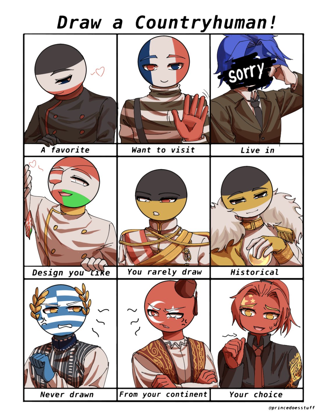 Lakeast on Twitter: "sorry,and happy new year！ #CountryHumans https://t ...