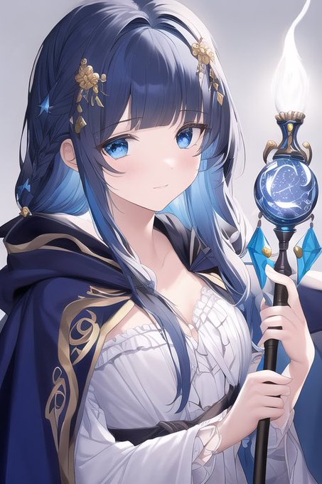 #ダークエリス第一回AIイラストコンテスト

作品名:ウィザード コバルト
#AIイラスト 
#AIイラスト好きさんと繋がりたい 
#AIart 
#NovelAI 