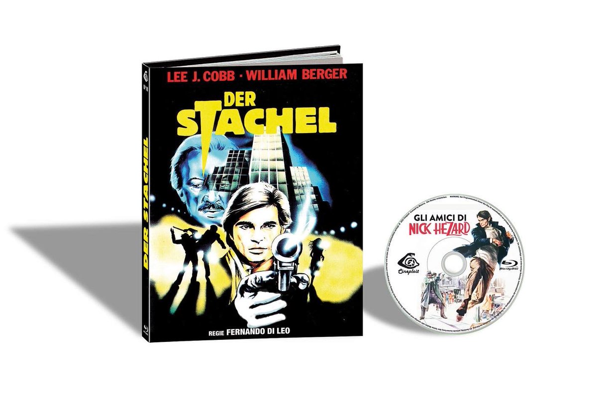 CineploitDiscs's tweet photo. GLI AMICI DI NICK HEZARD aka THE STING aka DER STACHEL by #fernandodileo is coming as Mediabook Bluray feat #ucmerenda #LeeJCobb #WilliamBerger #GabrieleFerzetti #LucianaPaluzzi #DagmarLassander #FredWilliams #luisbacalov Out February 24th 2023 presale https://t.co/VlSRFwrrEw https://t.co/yAX2HXU87N