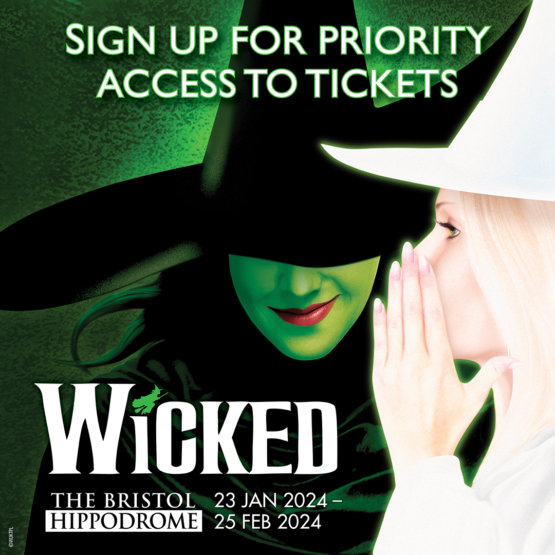 BristolHipp's tweet photo. Remember you still have time to sign up to receive priority booking when @WickedUK goes on sale 💚

By signing up you'll get access to an exclusive pre-sale, giving you the chance to snap up the best seats before everyone else!

Don's miss out: https://t.co/73vcZMqmpd https://t.co/LePnJ8LN1A