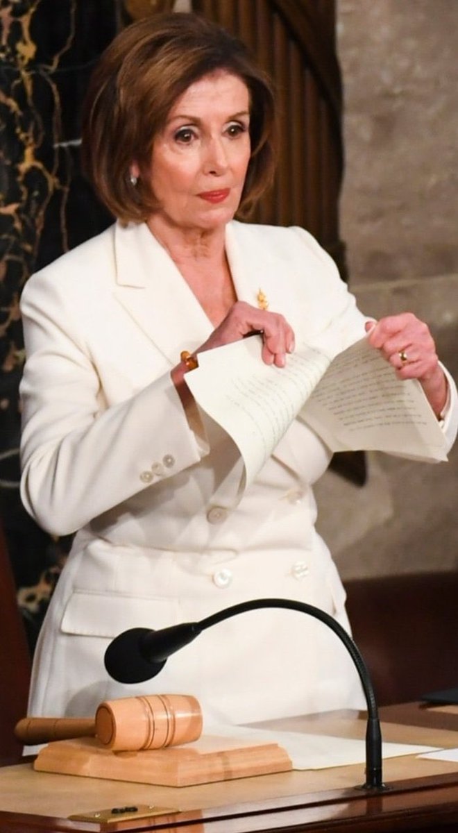 @SpeakerPelosi Dignity, you say? This is how you’ll be remembered.