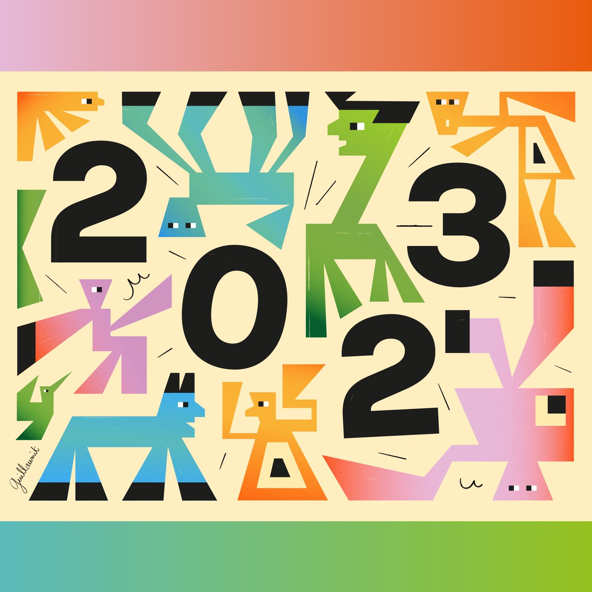 All the best to you for 2023!
😘to my family, friends and creative partners.
😘to loyal customers and new adventurers.
😘A big thank you to all the beautiful people with whom I sincerely exchange whether it's 2 minutes or 3 hours.
These moments are so important in my work