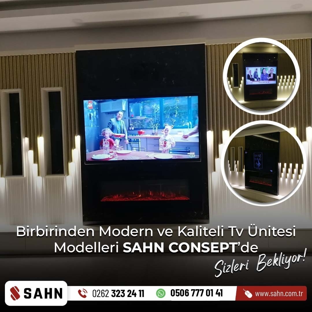 Birbirinden modern ve kaliteli tv ünitesi modelleri SAHN CONSEPT de sizleri bekliyor!

Detaylı bilgi ve iletişim için;
☎0(262) 323 24 11
📱0(506) 777 01 41
#sahn #tv #tvünitesi #mobilya #salonmobilyası #özel #özeltasarım #özeltasarımmobilya