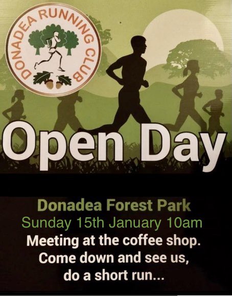 Curious about joining a running club? Why not come down to Donadea Forest and join some of our members for a relaxed jog and have a chat and a cuppa at the cafe and see if it’s for you.Sunday January 15th at 10am. @royalcanalpark1 @royalcanalrunn1 @irishathletics