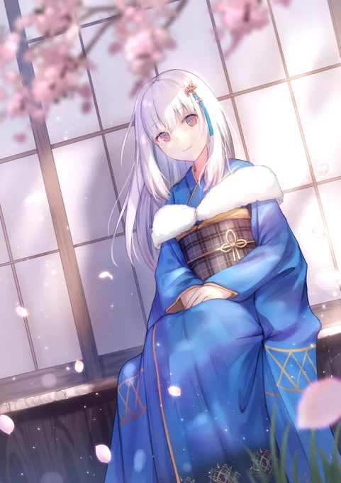 グラセラ和服ver(妄想)#グラセラ #グラセラ・ウェズエット#FFBE幻影戦争 #幻影戦争 