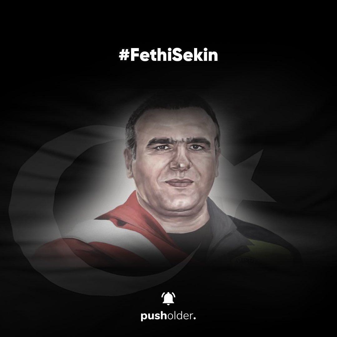 pusholder's tweet photo. 6 yıl önce hain terör saldırısında şehit olan polis memuru Fethi Sekin'i rahmet ve minnetle anıyoruz. https://t.co/4GfQq05af5