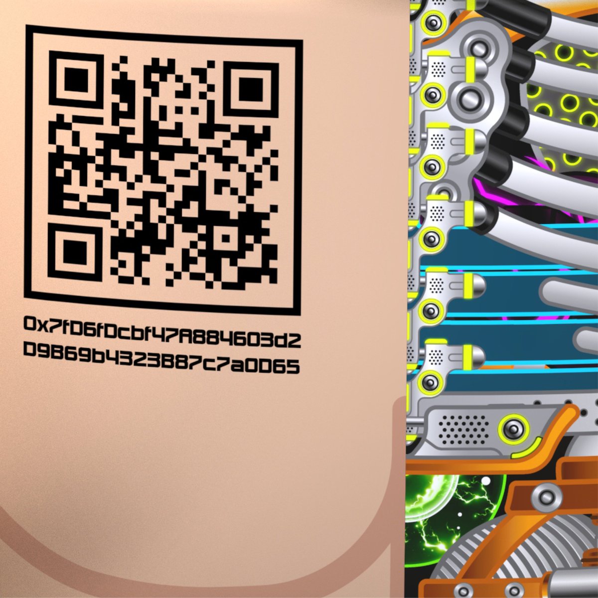 GM~New Hoody Casule Android MK One has been minted.
Checkout the full image at <a href="/METADRUGMARKET/">META DRUG MARKET</a>
#knft #knftArtist #RhythmicalNFT #NFTNYC2023 #NFTCommunity #NFT #NFTart #NFTartist #nftartgallery #NFTcollection #nftcollectors #opensea #OpenSeaNFT #ETH #Ethereum #metadrugmarket