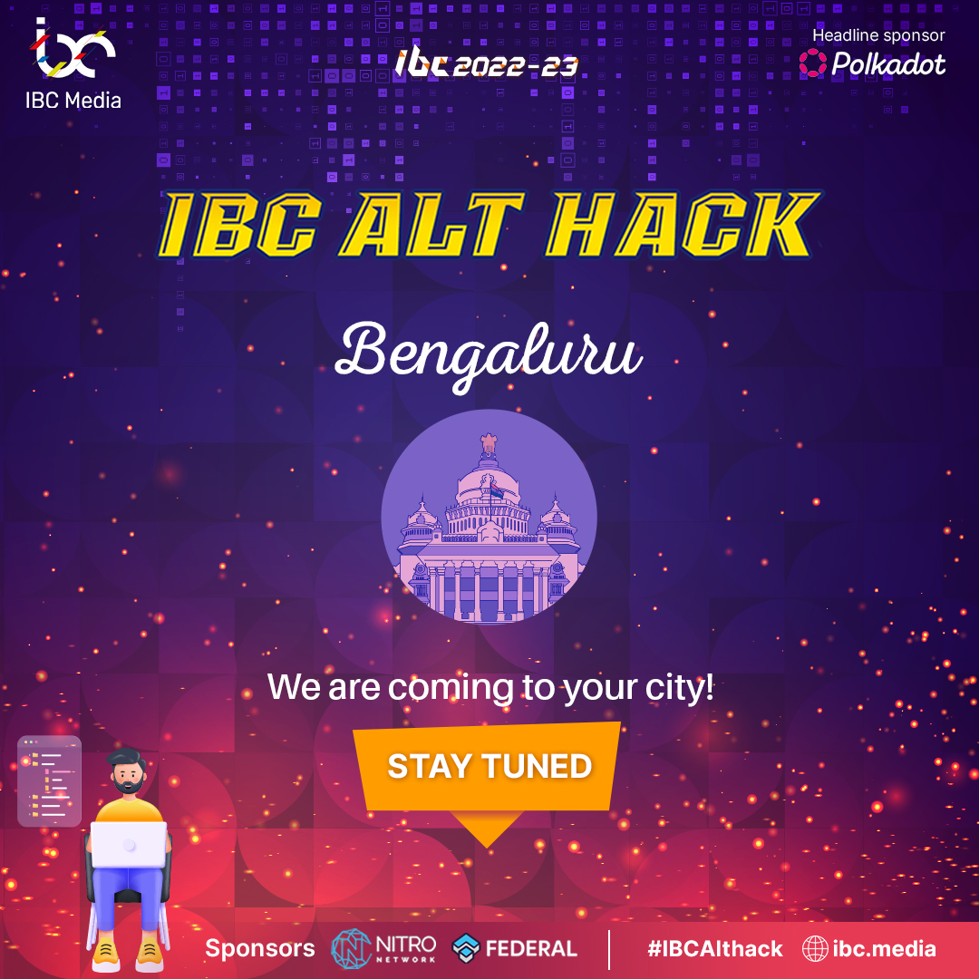 IBCMedia_'s tweet photo. “Attention all tech-savvy students in Bangalore!”
#IBCAltHack is coming to #Bangalore and you don't want to miss out on this opportunity to learn, network, and innovate with other talented #students.
Follow us for more updates: https://t.co/ExRqPVM9Oi
#bengaluru https://t.co/RIyFNu9n6l