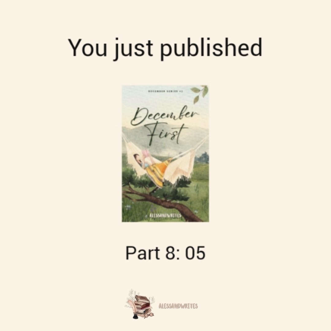 alessandwrites's tweet photo. Hello! Chapter 5 of December First is out now :)

Happy Reading! ✧

#DecemberFirst #alessandwritesWP

link: https://t.co/oxIh1fsZ3f https://t.co/e4qQ1LR5Iy