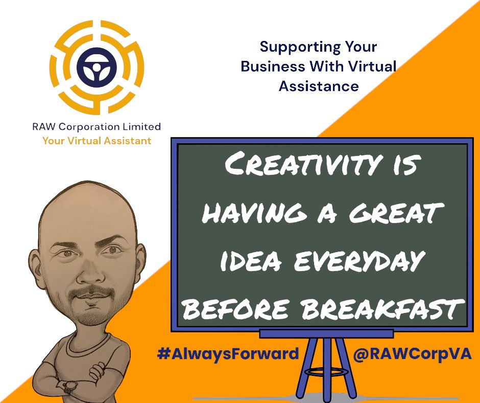 RAWCorpVA's tweet photo. Good Morning. #thursdaymorning coffee done and my great idea of the day has been written down. 
If you have a idea write it down, keep reviewing it. Make it happen

We can help your ideas become reality
#AlwayForward with #RAWCorpVA 

#MHHSBD #BizBubble #SBS 
#Dreamspace #layoffs https://t.co/wcVEllMTxi