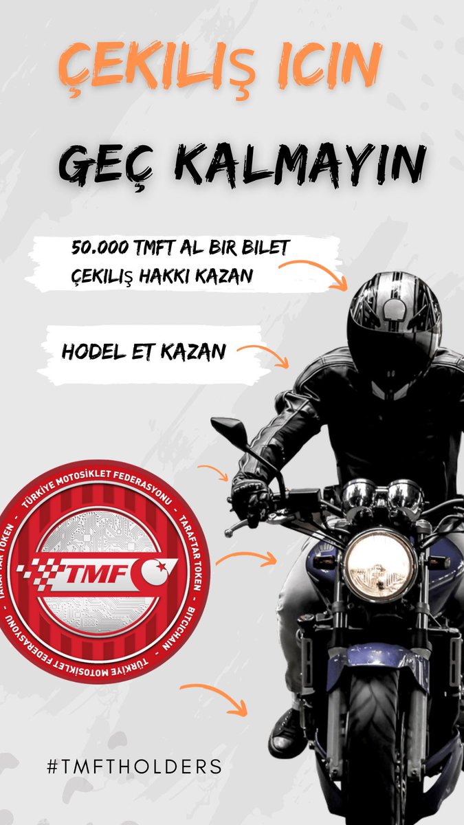 efe5777's tweet photo. Yatırım için önemli bir kilit anahtar, 
#TMFT  piyango bileti için 50.000k hold et sıramız gelince tam tamına 28adet motosiklet 

@onuraltantan @fatihgeren @faysal3f @babavanga72 @tmftoken @arifpasali @MreynsEmre @Umut6100 @izzetsalti https://t.co/NccwDYhVx6