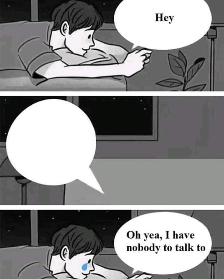 When she said she wants to be friends and she proceeds to keep on texting you like if you're actually friends. leave me the fuck alone