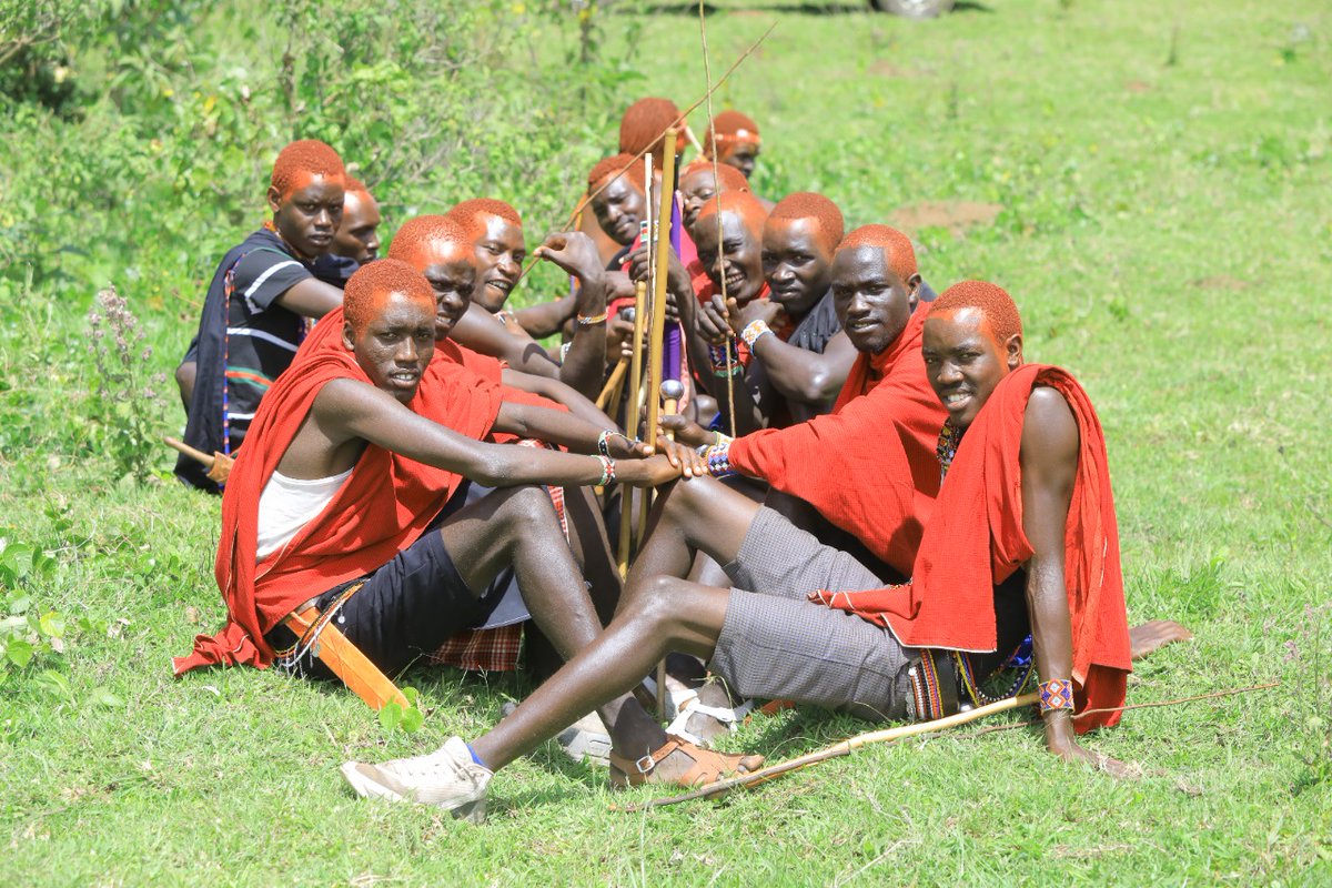magicalkenya's tweet image. Preservation of culture: Tourism PS John Ololtuaa addresses the Masai Morans at Osononi location in Transmara, Narok  County, ahead of their graduation to adulthood next week . The event was attended by Maa community leaders.#magicalkenya #RediscoverTheMagic