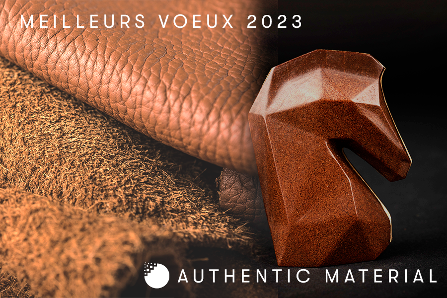 Toute l'équipe Authentic Material vous souhaite ses meilleurs vœux pour 2023.

#materiauxnaturels #recyclage #economiecirculaire #luxedurable