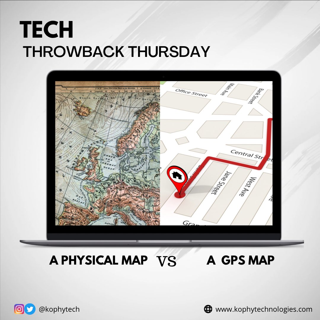 KophyTech's tweet photo. It’s another day to wake up and be grateful for innovation in technology.
Many of us would never have made it past our streets if we had to navigate using paper maps during trips.
Do you know how to read a map?
#KophyTech #TBT #TechThrowback
#roma #crowd #olamide https://t.co/NCm52AKBYK