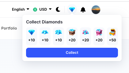 CoinMarketCap's tweet photo. Collect your Diamond in a fast &amp; easy way! 

Simply log in with your account &amp; acquire your daily Diamond rewards 💎 

👉 Try it now: https://t.co/dHFQxQ3V8g https://t.co/eSKjtjl1AP