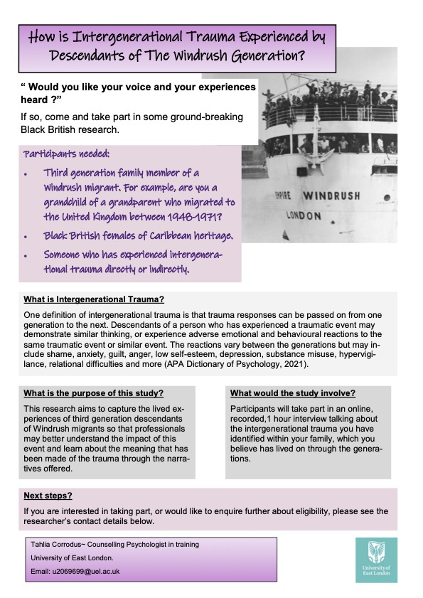 Promoting this interesting research project, participants needed!