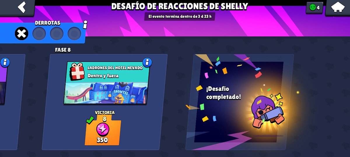 BrawlstarAa's tweet photo. Completado con éxito 
pd:se me había olvidado subirlo xd

#BrawlStars #Shelly #supercell https://t.co/1VAc69lmQe