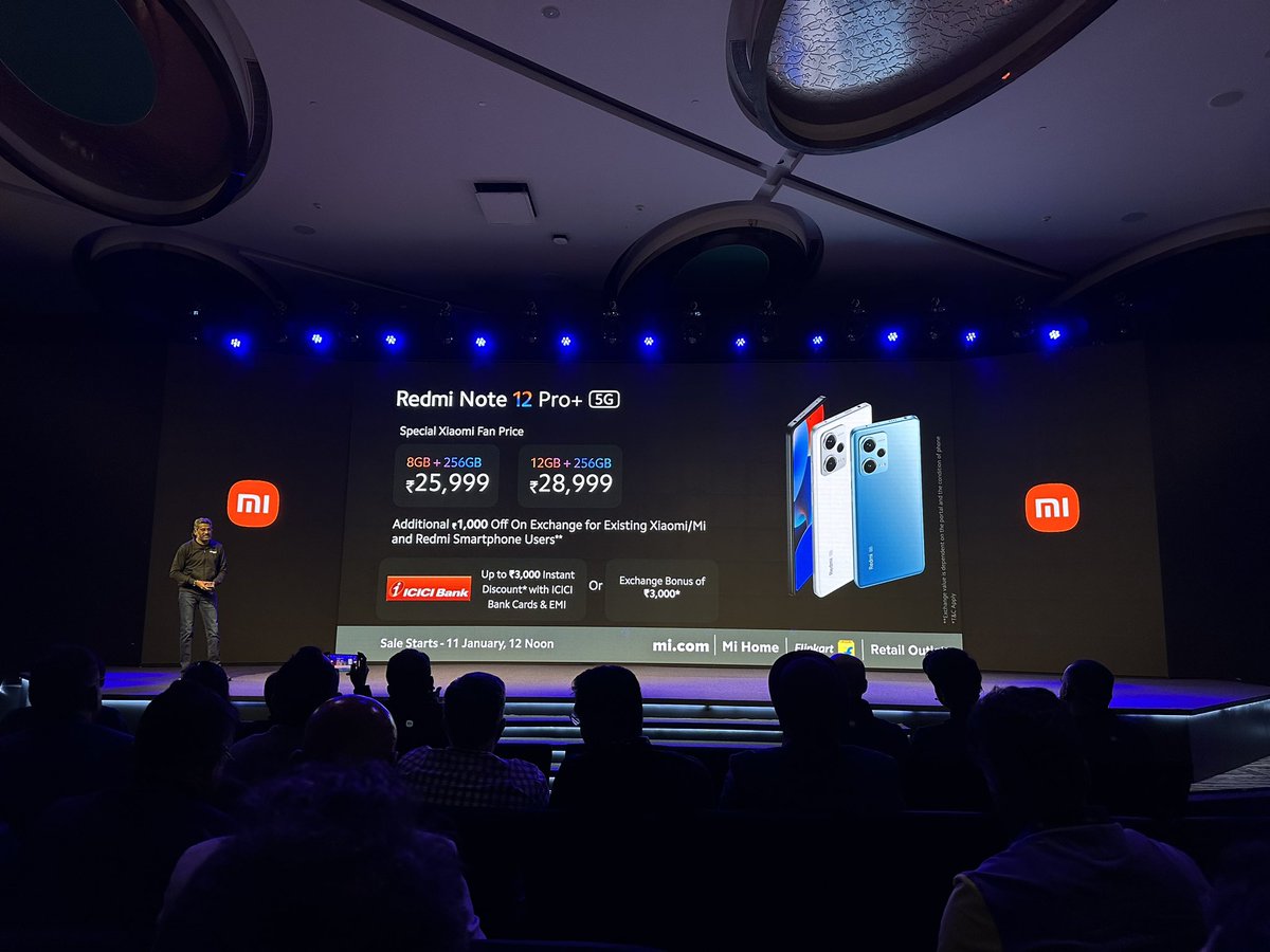 Gaddamvaasu's tweet image. #RedmiNote12ProPlus Pricing & Availability #SuperNotes #5G