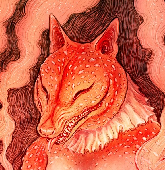 「Am happy with his face especially :}>」|💀🐺🌱ArtofMaquenda🍄👹🩸のイラスト