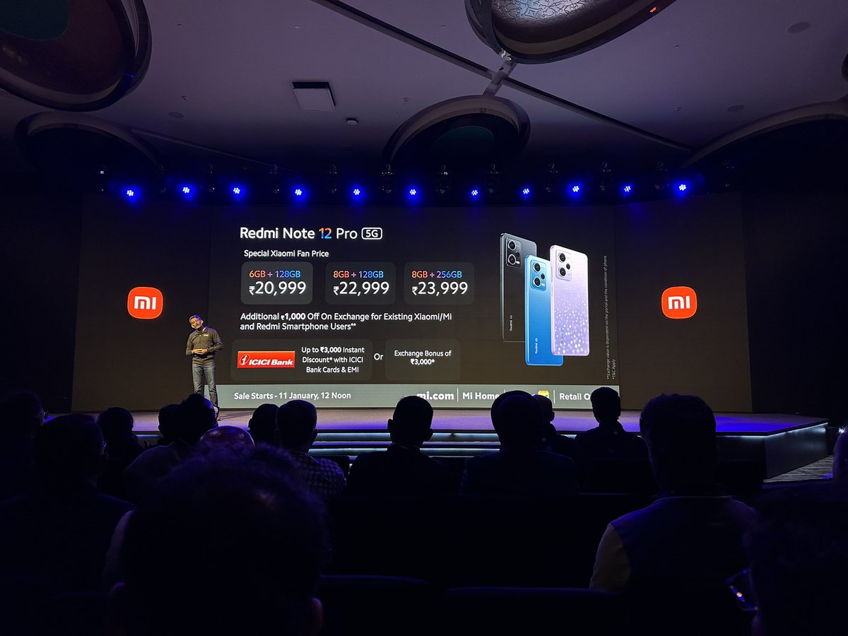 Gaddamvaasu's tweet image. #RedMiNote12ProPlus Pricing & Availability #SuperNote