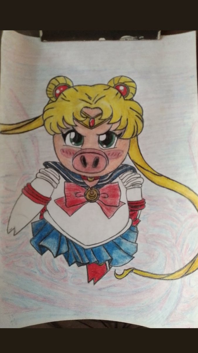 carlossorensen's tweet photo. Super Cerdita de la Luna
Lapices de colores
Tamaño 26x16
#draw #drawing #SailorMoon #supercerdita #lapicesdecolores https://t.co/70E0yBAvQG