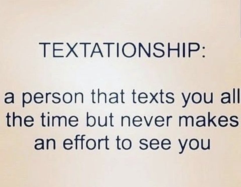 wiese2509's tweet photo. We are all in a #textationship here on Twitter, right? https://t.co/o3u0eJV11I