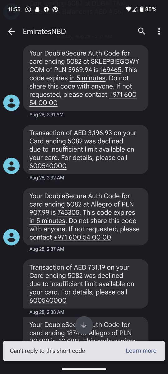 jabik017's tweet photo. @EmiratesNBD_AE I completed for this your investigation team after 3 months saying because of the security pin your money gone check out the screenshot time you guys know what's happened, now your customer care saying we can't take complaint. I need my money back 
#enbd #bank https://t.co/PkaWKRPVfe