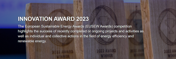 DHCPlus's tweet photo. 🏆 Applications for the #EUSEW2023 Awards are now open!

Do you work on an EU-funded #project developing original solutions in sustainable energy❓

⏩Then apply to the #Innovation Award category by 9 February.

More information ⏩ https://t.co/4D8KX45ntG

#renewableenergy https://t.co/QK0aRIYzIF