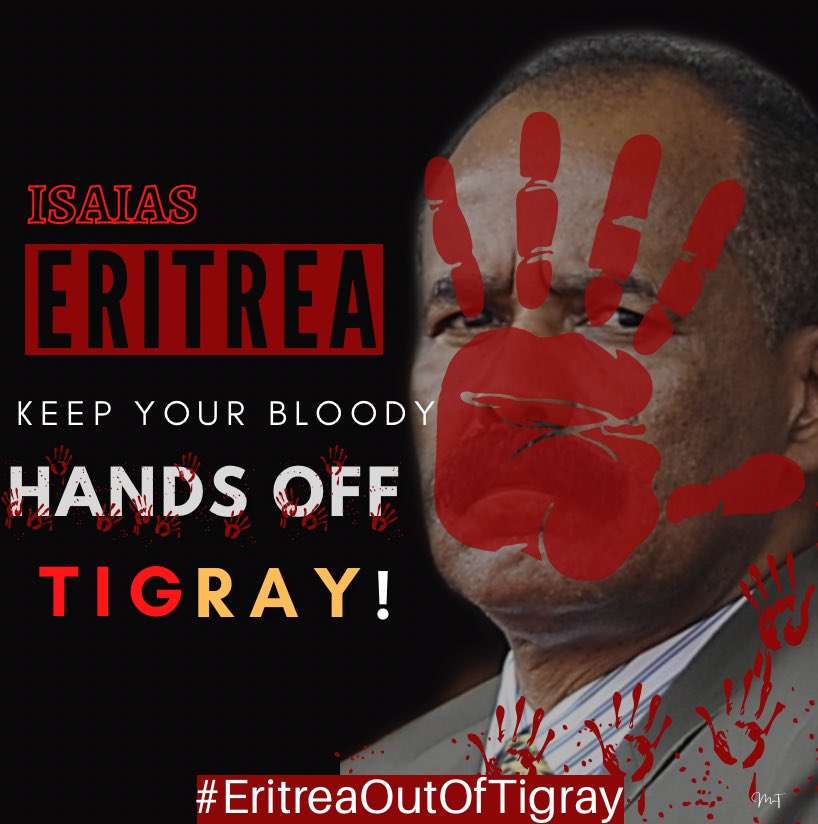 #Eritrea has consistently shown its disregard for int’l human rights law. Not only has #IsaiasAfwerki govt massacred & looting, Rape all over #Tigray ,but brutally working hard to fail the peace Agreement in 🇪🇹. @SecBlinken @_AfricanUnion @POTUS @MikeHammerUSA #EritreaOutOfTigray