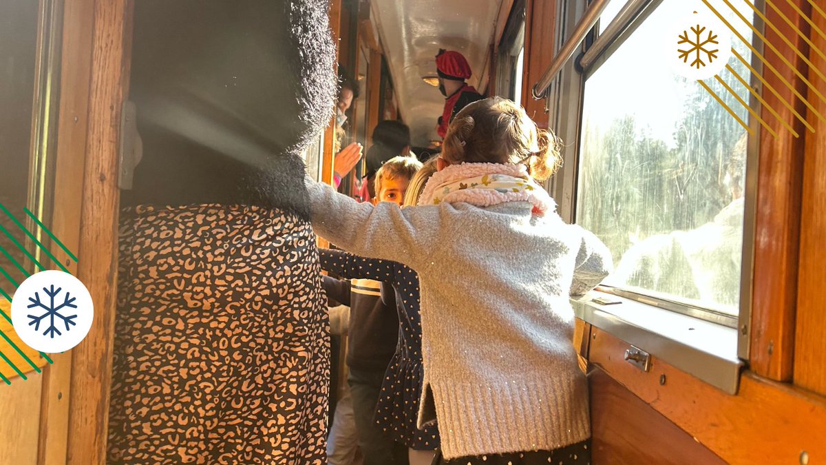 5 de enero - ¡Último día de circulaciones! 🌲✨

Todo lo bueno llega y todo lo bueno acaba ❤️

Nos despedimos con una enorme sonrisa por esta increíble temporada, ya que hoy disfrutamos de la última jornada del Tren de los Reyes Magos, ¡que celebramos por todo lo alto! 🤗