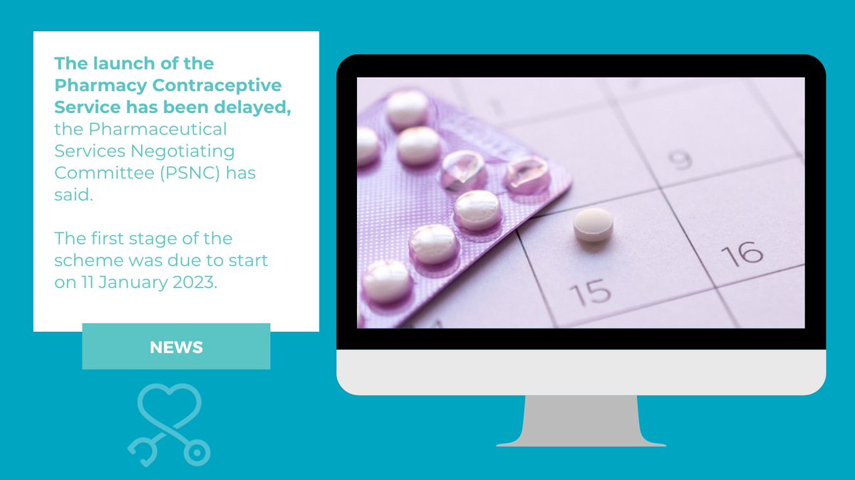 HPAPharmacyAcad's tweet photo. #InTheNews: Pharmacy Contraceptive Service postponed due to lack of IT support. It was supposed to launch on 11 January 2023.

Read more: https://t.co/GX3La0NGE3 https://t.co/FCTCvHv3Qr