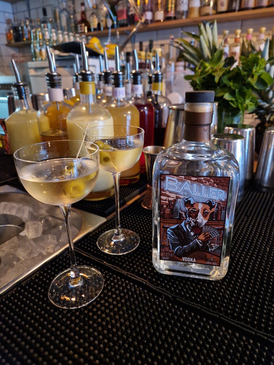 Baller Martini 👽 
<a href="/BallerVodka/">Baller Vodka</a> 
<a href="/doghousedistill/">Doghouse Distillery</a>