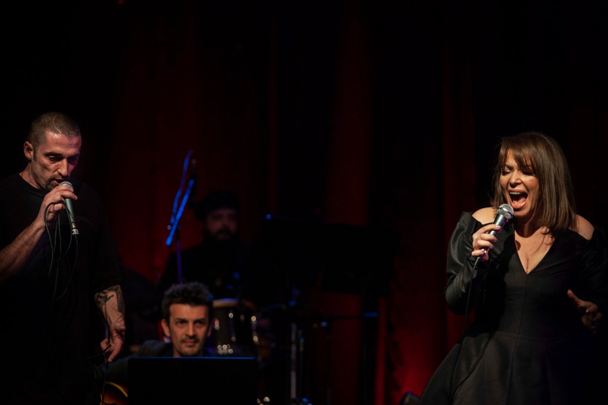 With my good friend and great artist <a href="/BurimKursani/">BimBimma</a> performing our beloved song "A ka arsy' " against gender based violence! 
#Mitrovica #RonaNishliu #TheNewBigBand #Kosovo