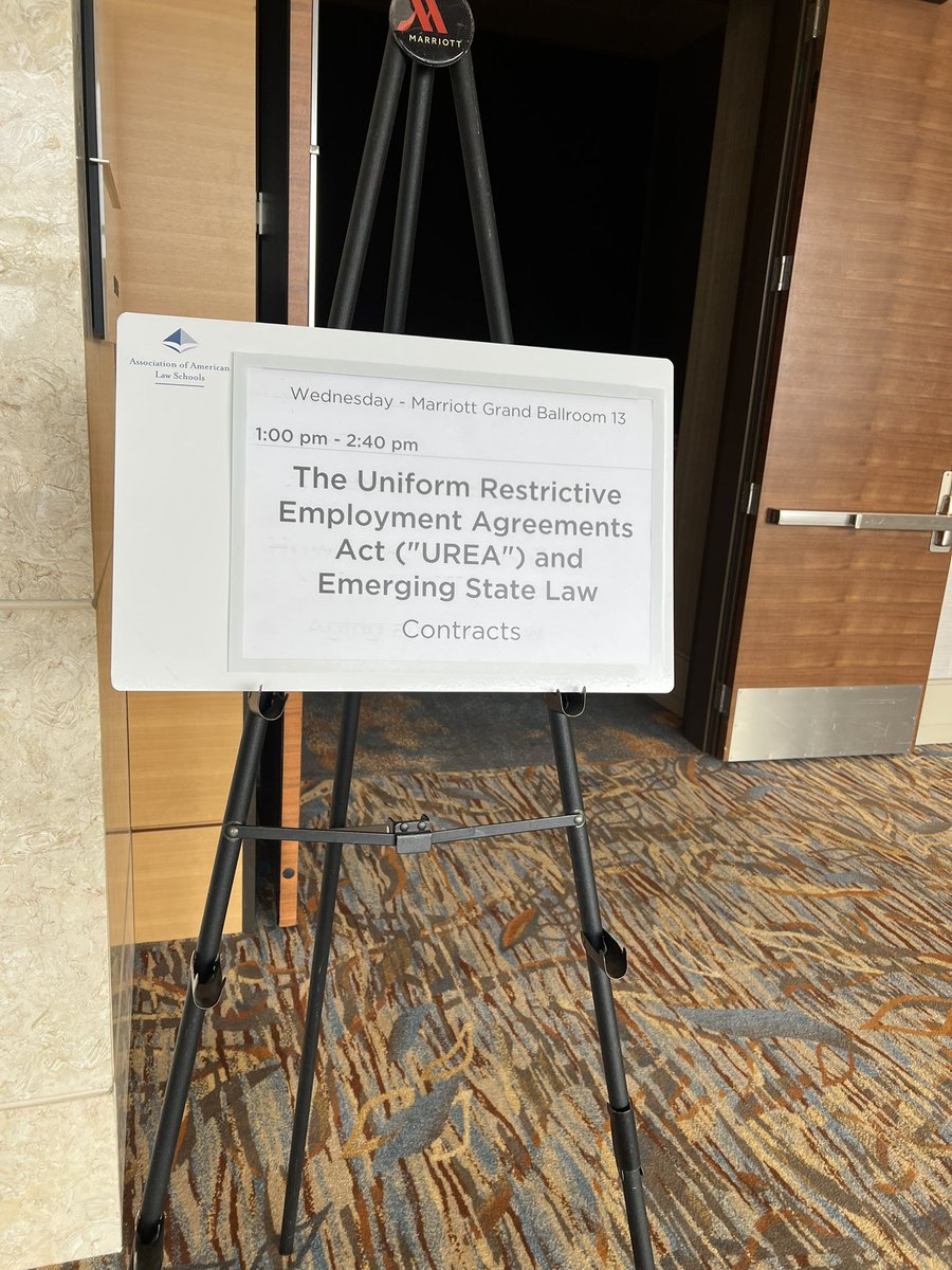 Just a lowly tax prof here to tell the employment law profs that I am here to help with their acronyms. Call me. #aals2023